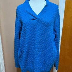 Studio Works Vibrant Blue Women's Sweater